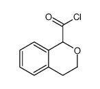 3,4-dihydro-1H-isochromene-1-carbonyl chloride结构式