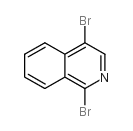 1,4-Dibromoisoquinoline Structure