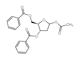 1-Acetyl-2-deoxy-3,5-di-O-benzoylribofuranose Structure