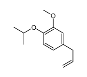 2-methoxy-1-propan-2-yloxy-4-prop-2-enylbenzene结构式