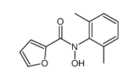 N-(2,6-dimethylphenyl)-N-hydroxyfuran-2-carboxamide Structure