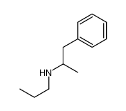 1-phenyl-N-propylpropan-2-amine结构式