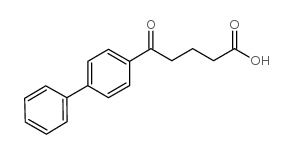 5-(4-BIPHENYL)-5-OXOVALERIC ACID结构式