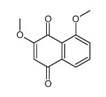 2,8-dimethoxynaphthalene-1,4-dione Structure