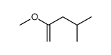 2-methoxy-4-methylpent-1-ene结构式