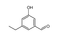 Benzaldehyde, 3-ethyl-5-hydroxy- (9CI)结构式