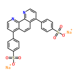 Bathophenanthrolinedisulfonic Acid Disodium Salt structure