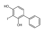 [1,1-Biphenyl]-2,4-diol,3-iodo-(9CI) structure