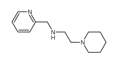 2-Pyridinemethanamine,N-[2-(1-piperidinyl)ethyl]-(9CI) Structure