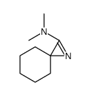 N,N-dimethyl-1-azaspiro[2.5]oct-1-en-2-amine结构式