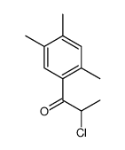 1-Propanone, 2-chloro-1-(2,4,5-trimethylphenyl)- (9CI)结构式