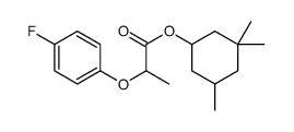 (3,3,5-trimethylcyclohexyl) 2-(4-fluorophenoxy)propanoate Structure