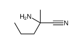 2-amino-2-methylpentanenitrile结构式