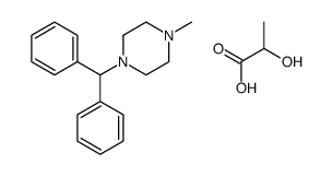 CYCLIZINE LACTATE Structure