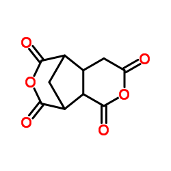 3-羧甲基-1,2,4-环戊烷三甲酸1,4:2,3-双酐结构式