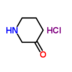 哌啶-3-酮盐酸盐结构式