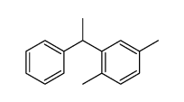 1,4-dimethyl-2-(1-phenylethyl)benzene Structure
