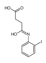 4-(2-iodoanilino)-4-oxobutanoic acid结构式