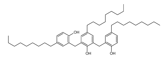 2,6-bis[(2-hydroxy-5-nonylphenyl)methyl]-4-nonylphenol结构式