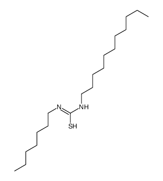 1-heptyl-3-undecylthiourea结构式