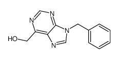 (9-benzylpurin-6-yl)methanol Structure