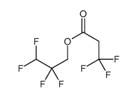2,2,3,3-tetrafluoropropyl 3,3,3-trifluoropropanoate Structure
