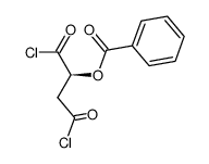 Benzoyloxybernsteinsaeurechlorid Structure