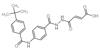 (E)-4-[2-(4-{[4-(TERT-BUTYL)BENZOYL]AMINO}BENZOYL)HYDRAZINO]-4-OXO-2-BUTENOIC ACID picture