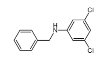 N-(3,5-dichlorophenyl)-benzenemethanamine结构式