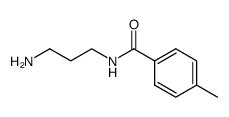 N-(3-aminopropyl)-4-methylbenzamide结构式