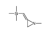 trimethyl-[(1-methylaziridin-2-ylidene)methyl]silane Structure