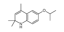 2,2,4-trimethyl-6-propan-2-yloxy-1H-quinoline结构式