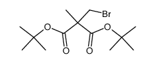 Bromomethyl(methyl)malonic acid bis(1,1-dimethylethyl) ester picture