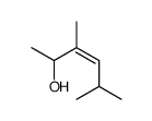 3,5-dimethylhex-3-en-2-ol Structure