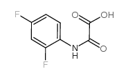 [(2,4-二氟苯基)氨基](氧代)乙酸结构式