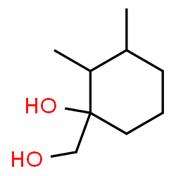Cyclohexanemethanol, 1-hydroxy-2,3-dimethyl- (9CI) structure