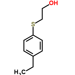 4-ETHYLPHENYLTHIOETHANOL structure