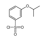 3-propan-2-yloxybenzenesulfonyl chloride Structure