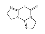 2,3,8,9-tetrahydrodiimidazo[1,3-c:1',3'-f][1,3,5]thiadiazine-5-thione结构式
