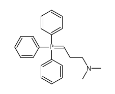 N,N-dimethyl-3-(triphenyl-λ5-phosphanylidene)propan-1-amine Structure