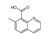 7-甲基喹啉-8-羧酸结构式