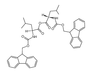 Fmoc-Leu anhydride结构式