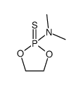 N,N-Dimethyl-1,3,2-dioxaphospholan-2-amine2-sulfide结构式