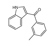 (1H-吲哚-3-基)-间甲苯-甲酮结构式