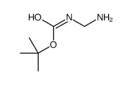 tert-butyl (aminomethyl)carbamate structure