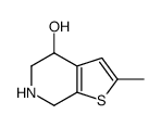 Thieno[2,3-c]pyridin-4-ol, 4,5,6,7-tetrahydro-2-methyl- (9CI) Structure