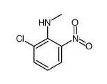 2-chloro-N-methyl-6-nitroaniline Structure