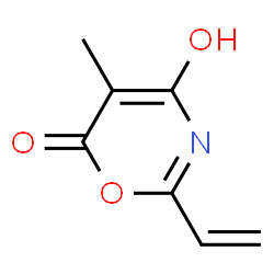 6H-1,3-Oxazin-6-one, 2-ethenyl-4-hydroxy-5-methyl- (9CI) picture