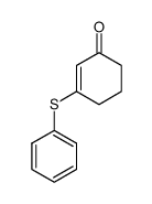 3-(Phenylthio)cyclohex-2-en-1-one结构式