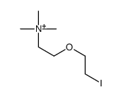 O-(2-iodoethyl)choline结构式